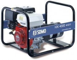 Дизельный генератор Бензиновый генератор SDMO HX 4000-C (-S)