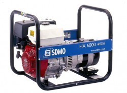 Дизельный генератор Бензиновый генератор SDMO HX 6000-C (HX 6000 S)