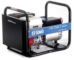 Дизельный генератор Бензиновый генератор SDMO HX 7500 T AVR IP54