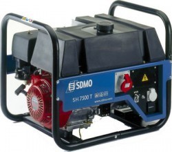 Дизельный генератор Бензиновый генератор SDMO HX 7500 T-C (HX 7500 TS)