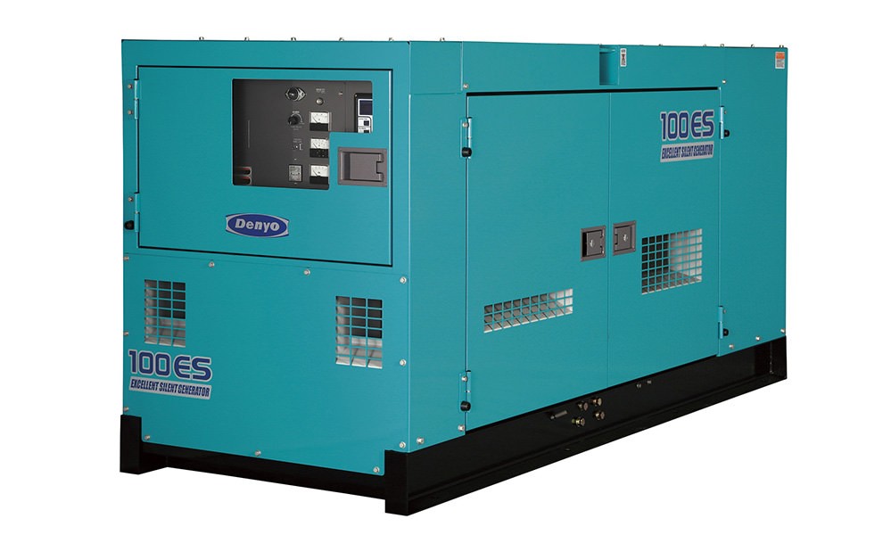 Дизельный генератор Denyo DCA-100ESI с АВР