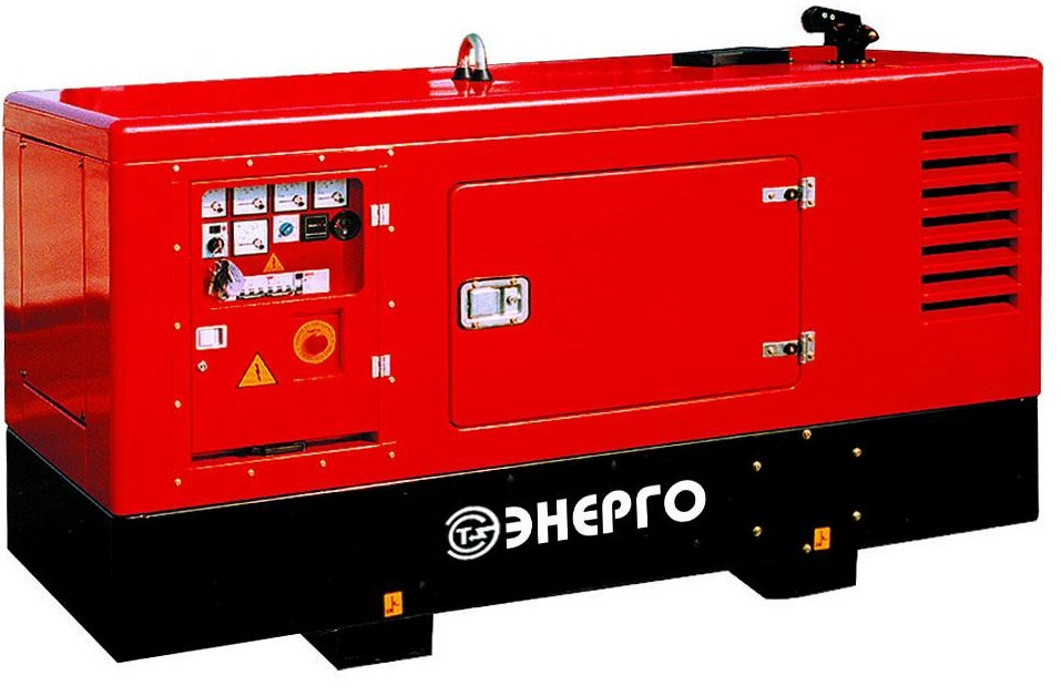 Дизельный генератор ENERGO ED60/400 IV-S в кожухе с АВР