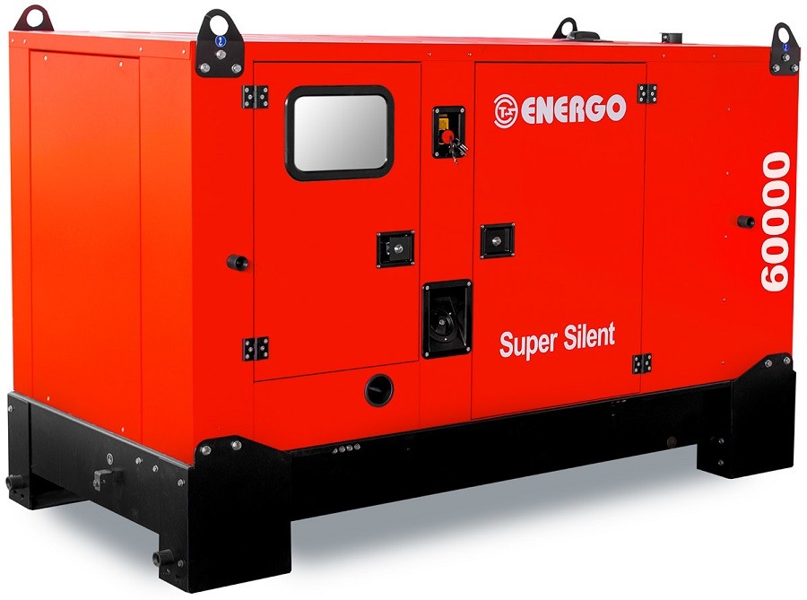 Дизельный генератор ENERGO EDF 60/400 IVS в кожухе с АВР
