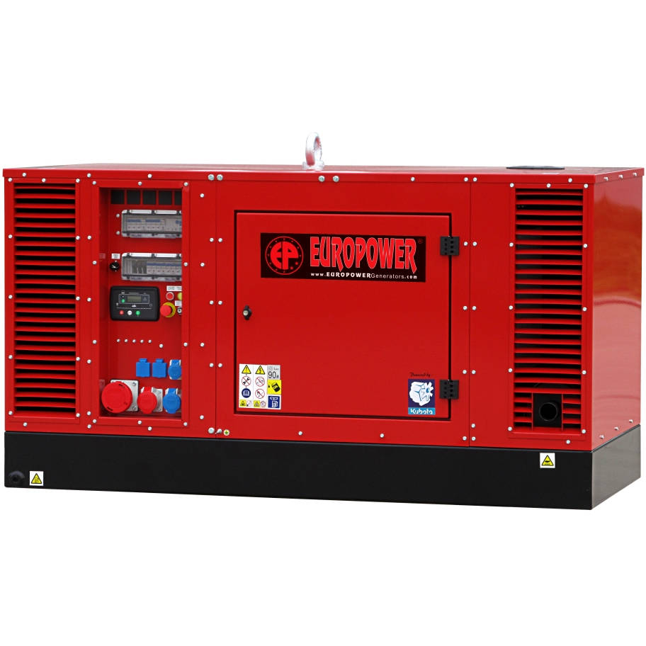 Дизельный генератор EUROPOWER EPS 34 TDE в кожухе с АВР