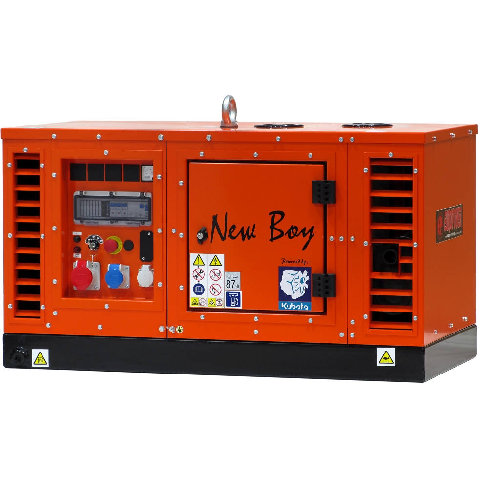 Дизельный генератор EUROPOWER EPS 83 TDE в кожухе с АВР