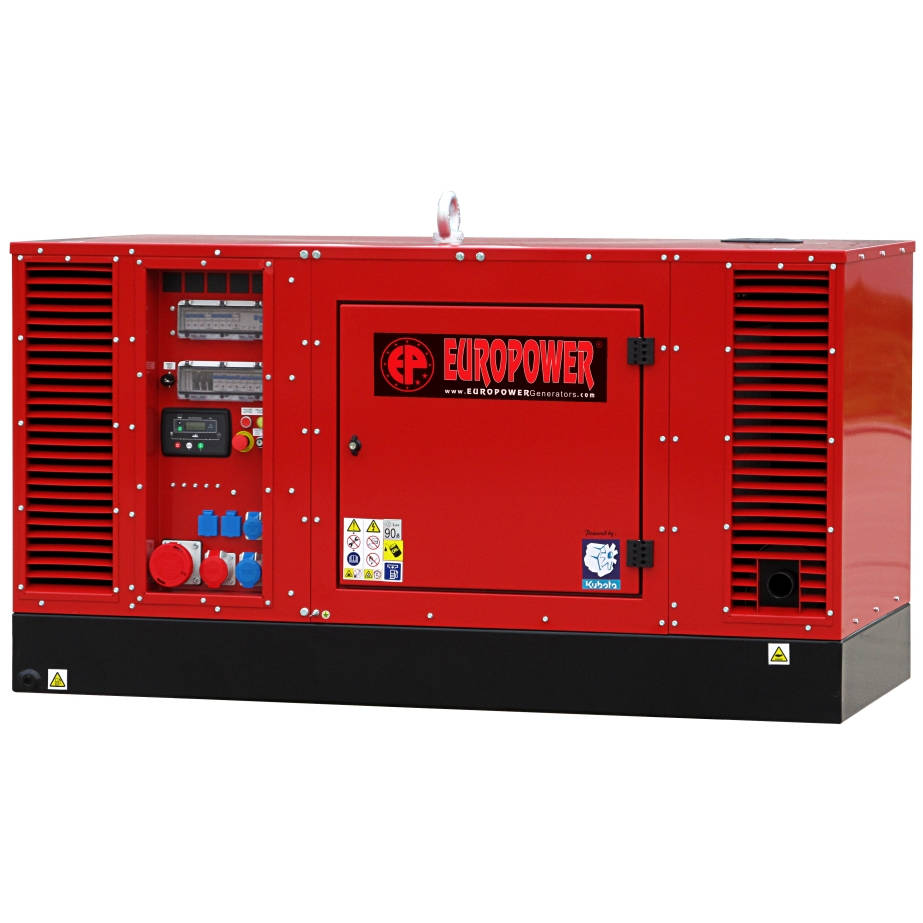 Дизельный генератор EUROPOWER EPS 30 DE в кожухе