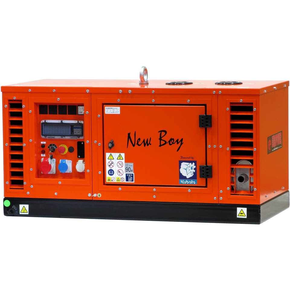 Дизельный генератор EUROPOWER EPS 113 TDE в кожухе с АВР