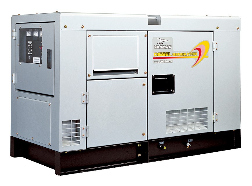 Дизельный генератор YANMAR YEG150DSHS-5B в кожухе с АВР