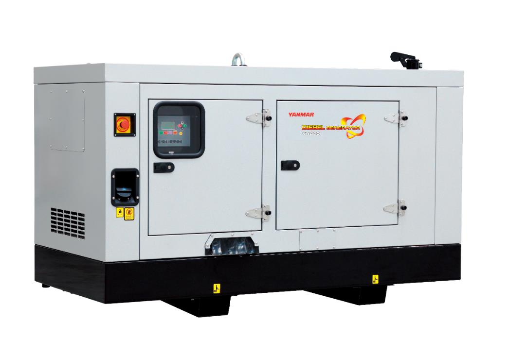 Дизельный генератор YANMAR YH280DSLS-5R в кожухе с АВР