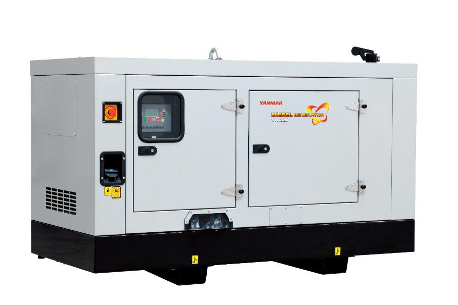 Дизельный генератор YANMAR YH220DTLS-5R в кожухе с АВР