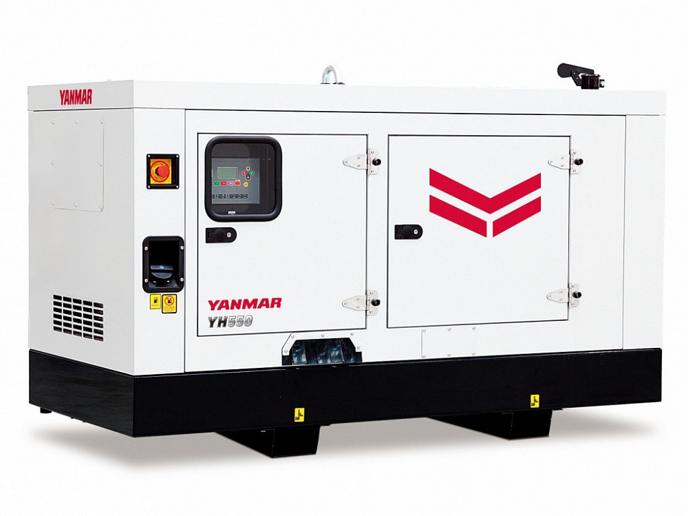 Дизельный генератор YANMAR YH550DTLS-5R в кожухе с АВР