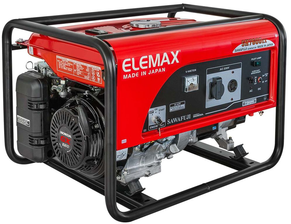 Бензиновый генератор ELEMAX SH7600EX-RS