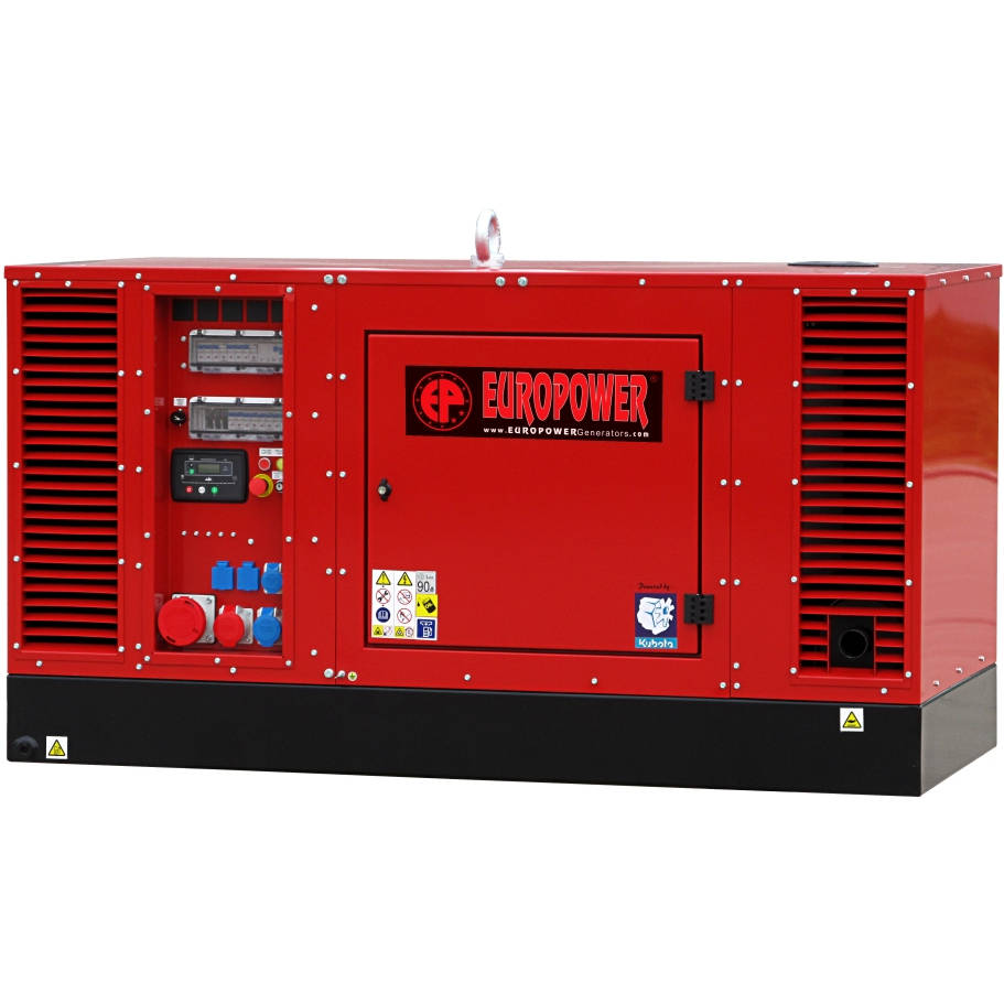 Дизельный генератор EUROPOWER EPS 44 TDE в кожухе