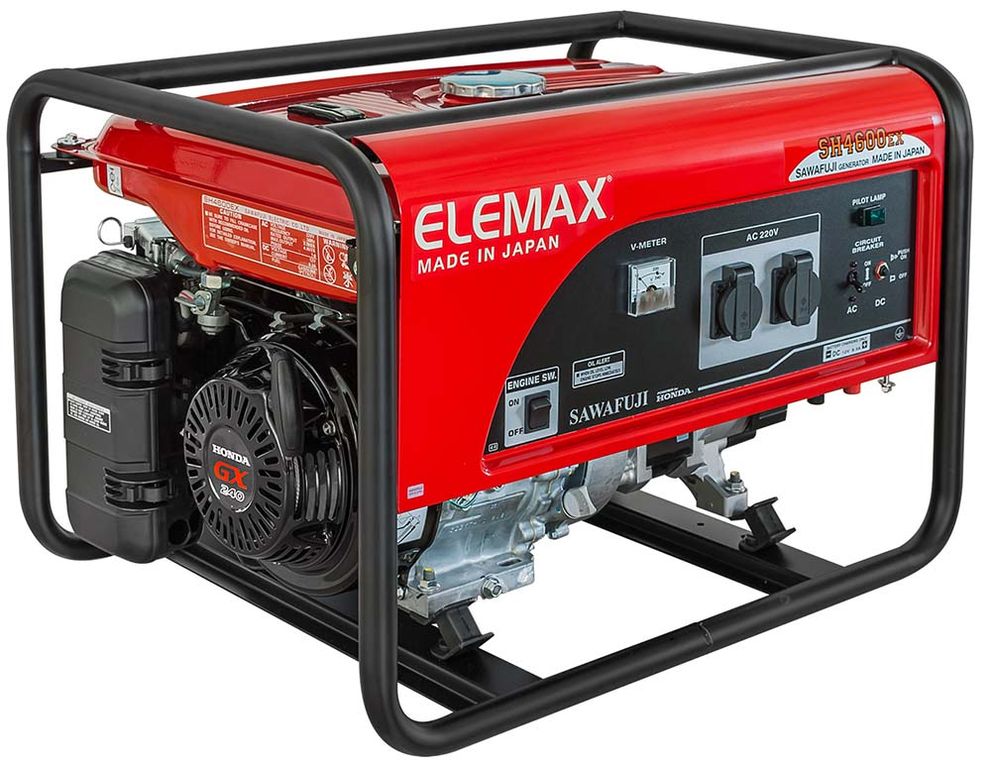Бензиновый генератор ELEMAX SH5300EX-R
