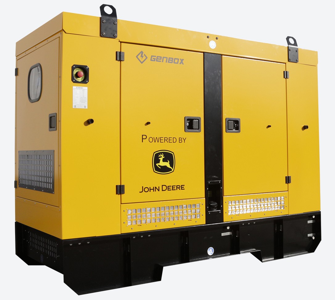 Дизельный генератор GENBOX JD200-S в кожухе