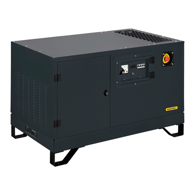 Газовый генератор Gazvolt Standard 6250 T Neva 01 в кожухе с АВР