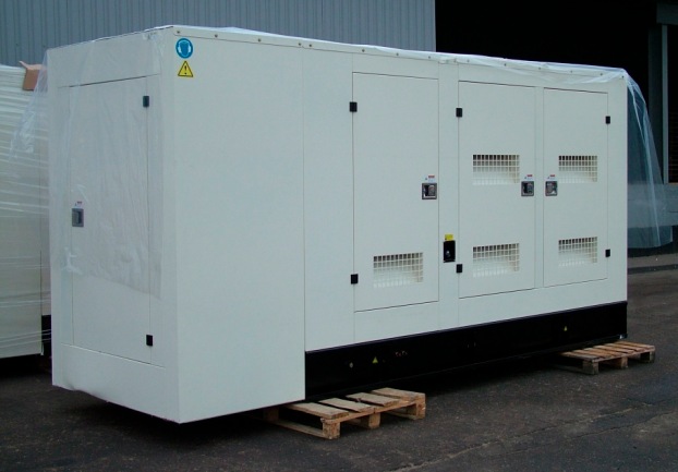 Газовый генератор Gazvolt 120T21 в кожухе с АВР