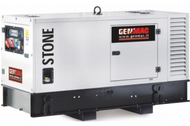 Дизельный генератор GENMAC Stone G45PS в кожухе с АВР