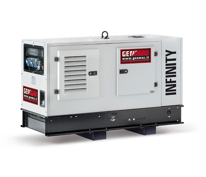 Дизельный генератор GENMAC Infinity RG20PS в кожухе с АВР