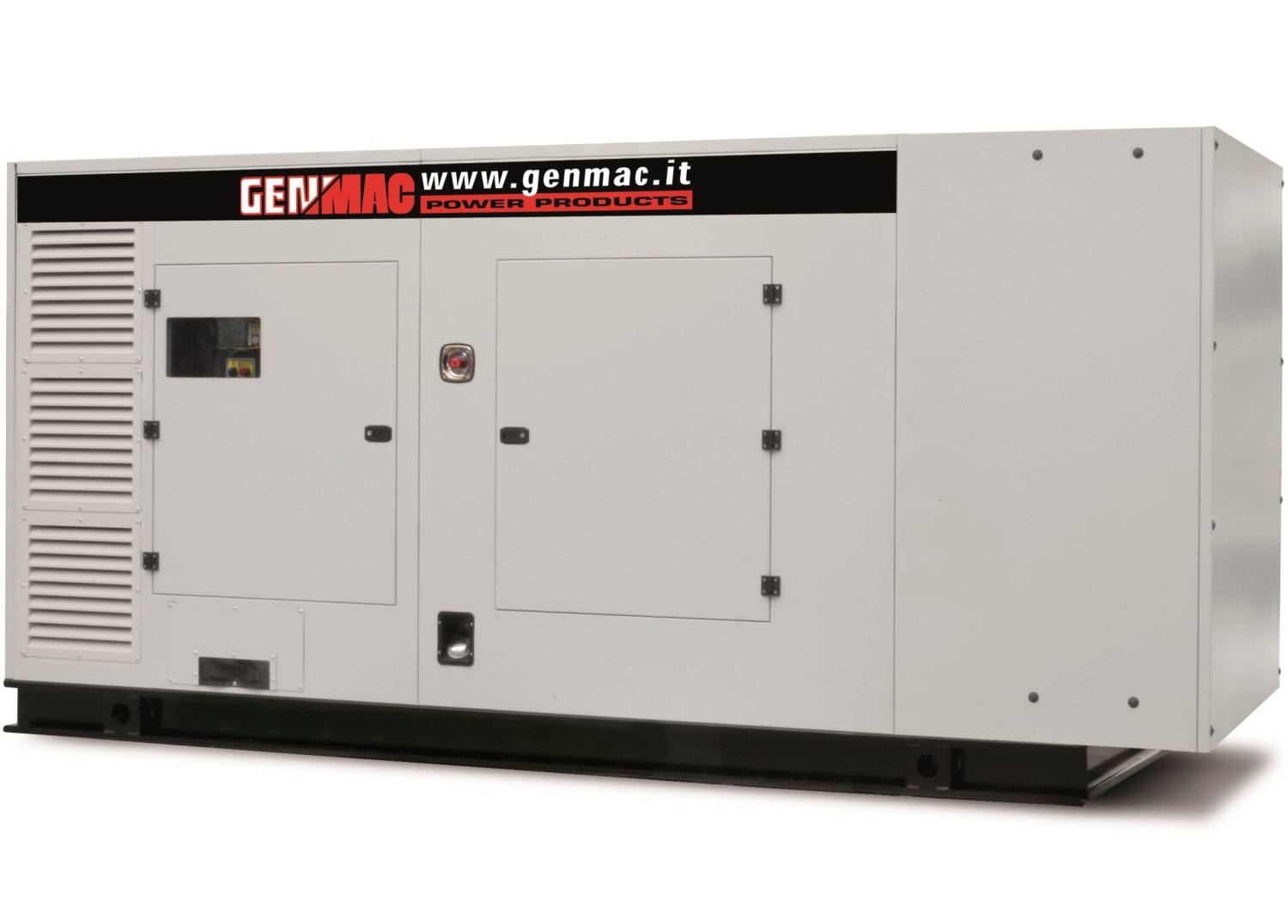 Дизельный генератор GENMAC G350PS в кожухе