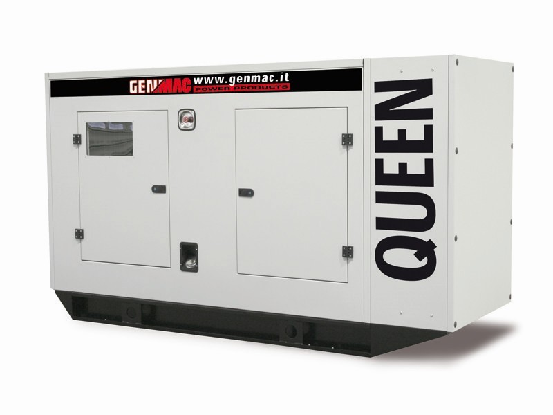 Дизельный генератор GENMAC Queen G160IS в кожухе