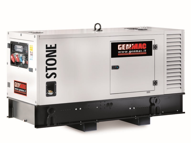Дизельный генератор GENMAC Stone G30PS в кожухе с АВР