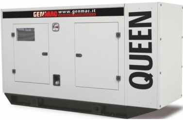 Дизельный генератор GENMAC Queen G130IS в кожухе с АВР