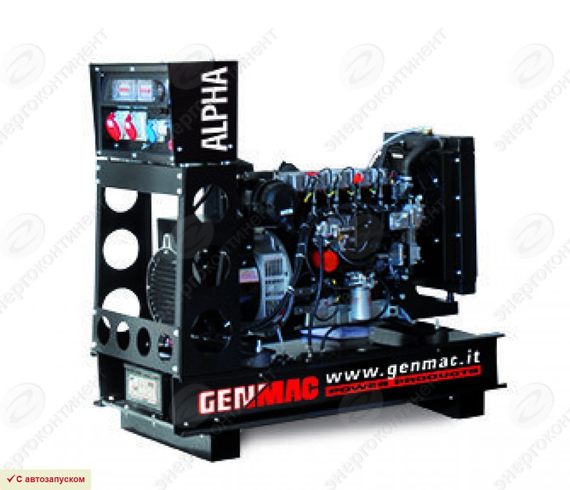 Дизельный генератор GENMAC Alpha G30PO