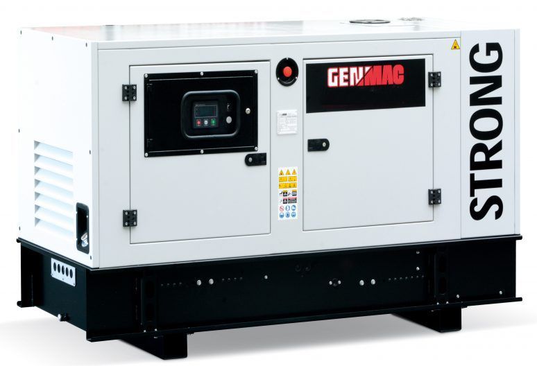 Дизельный генератор GENMAC Stone RG30PS в кожухе