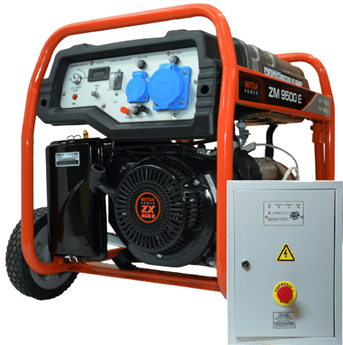 Бензиновый генератор MITSUI ECO ZM 9500 IU с автозапуском