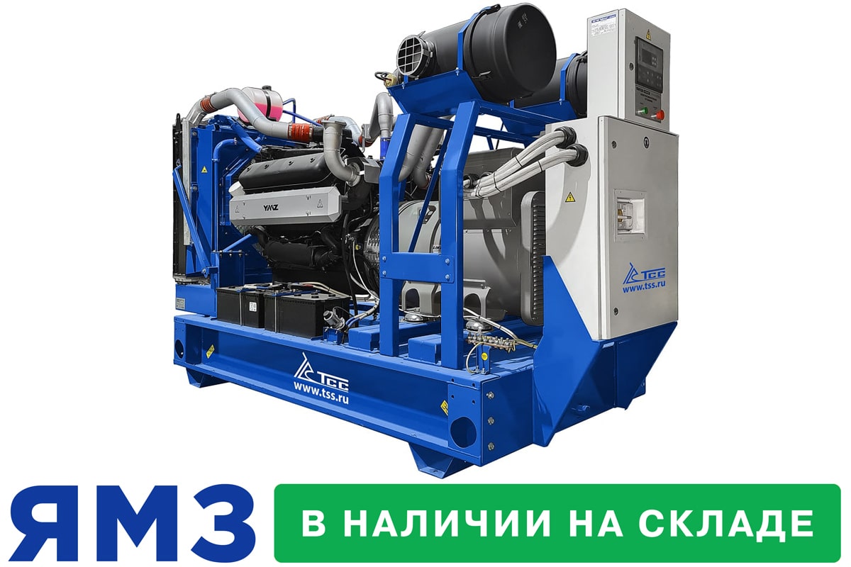 Дизельный генератор ТСС АД-300С-Т400-2РМ2 с АВР