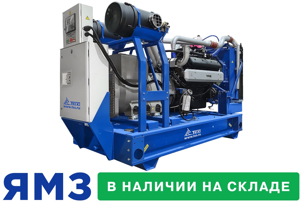 Дизельный генератор ТСС АД-300С-Т400-1РМ2