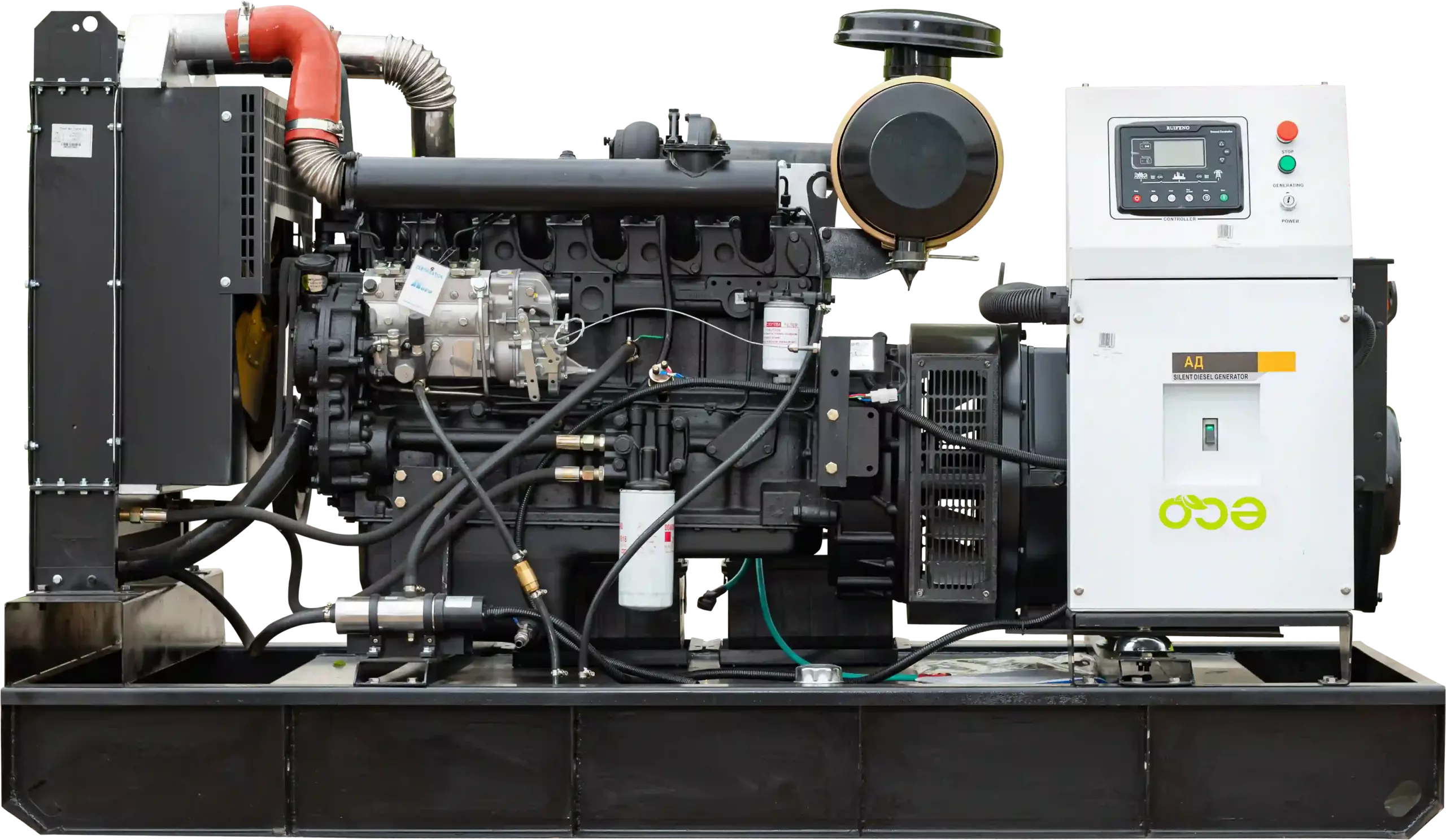 Дизельный генератор EcoPower АД100-T400eco (100 кВт, Ricardo)