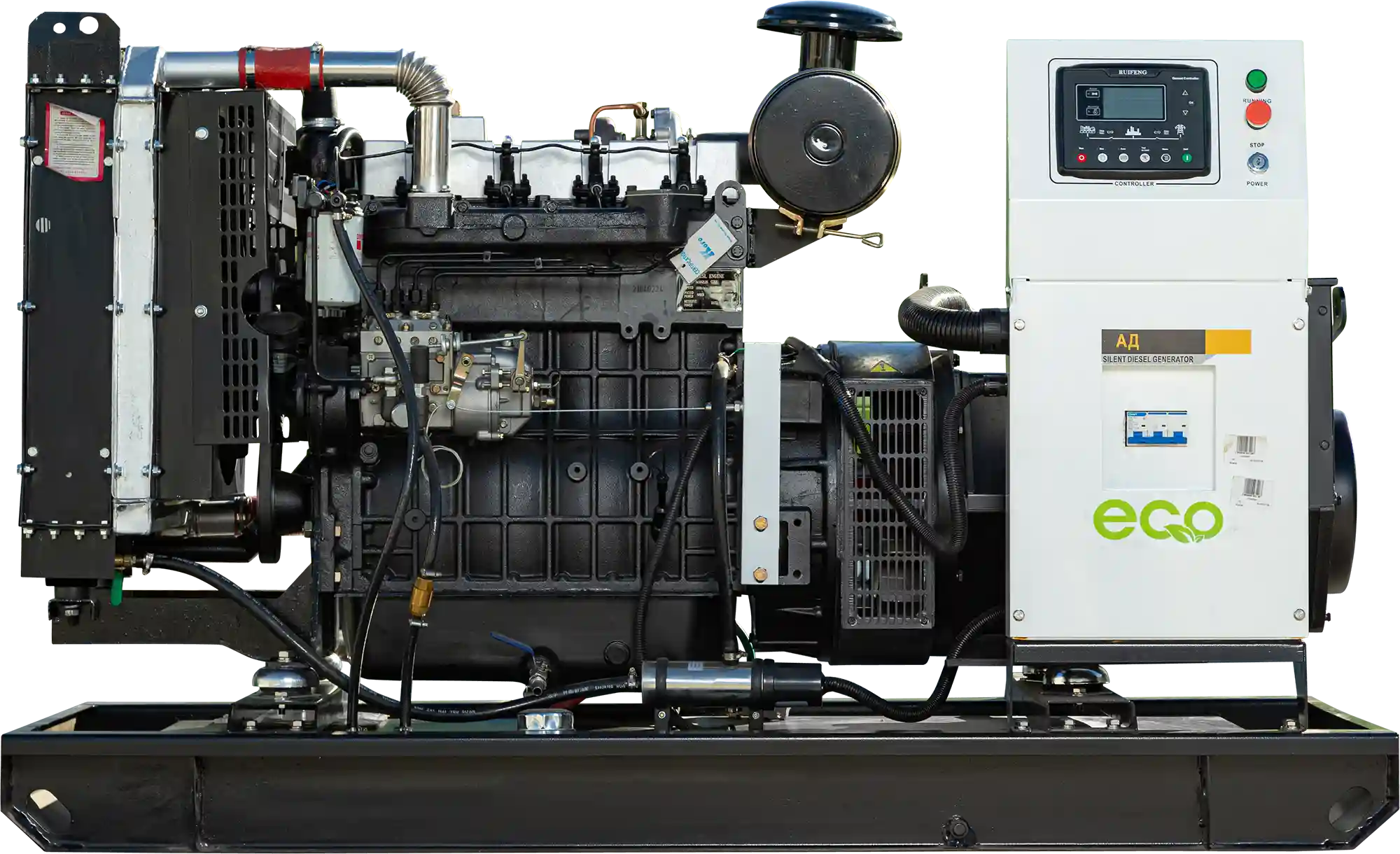 Дизельный генератор EcoPower АД50-T400eco (50 кВт, Ricardo)