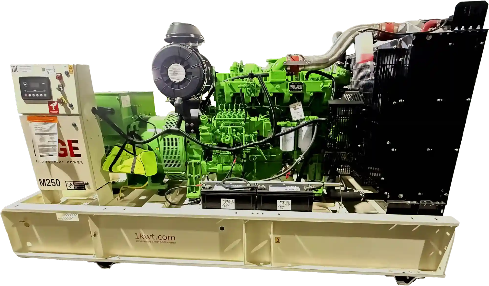 Дизельный генератор MGEp250pYI (250 кВт, Yuchai)