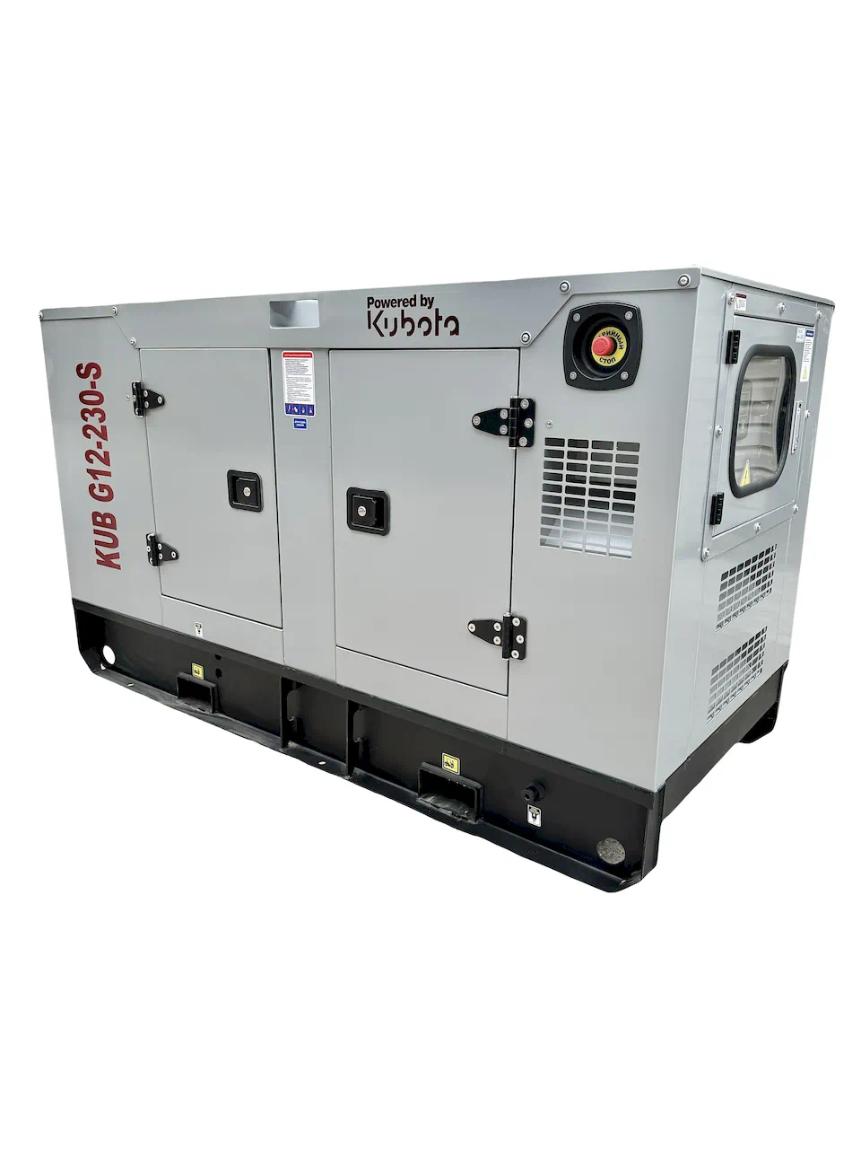 Дизельный генератор KUB G12-230-S в кожухе
