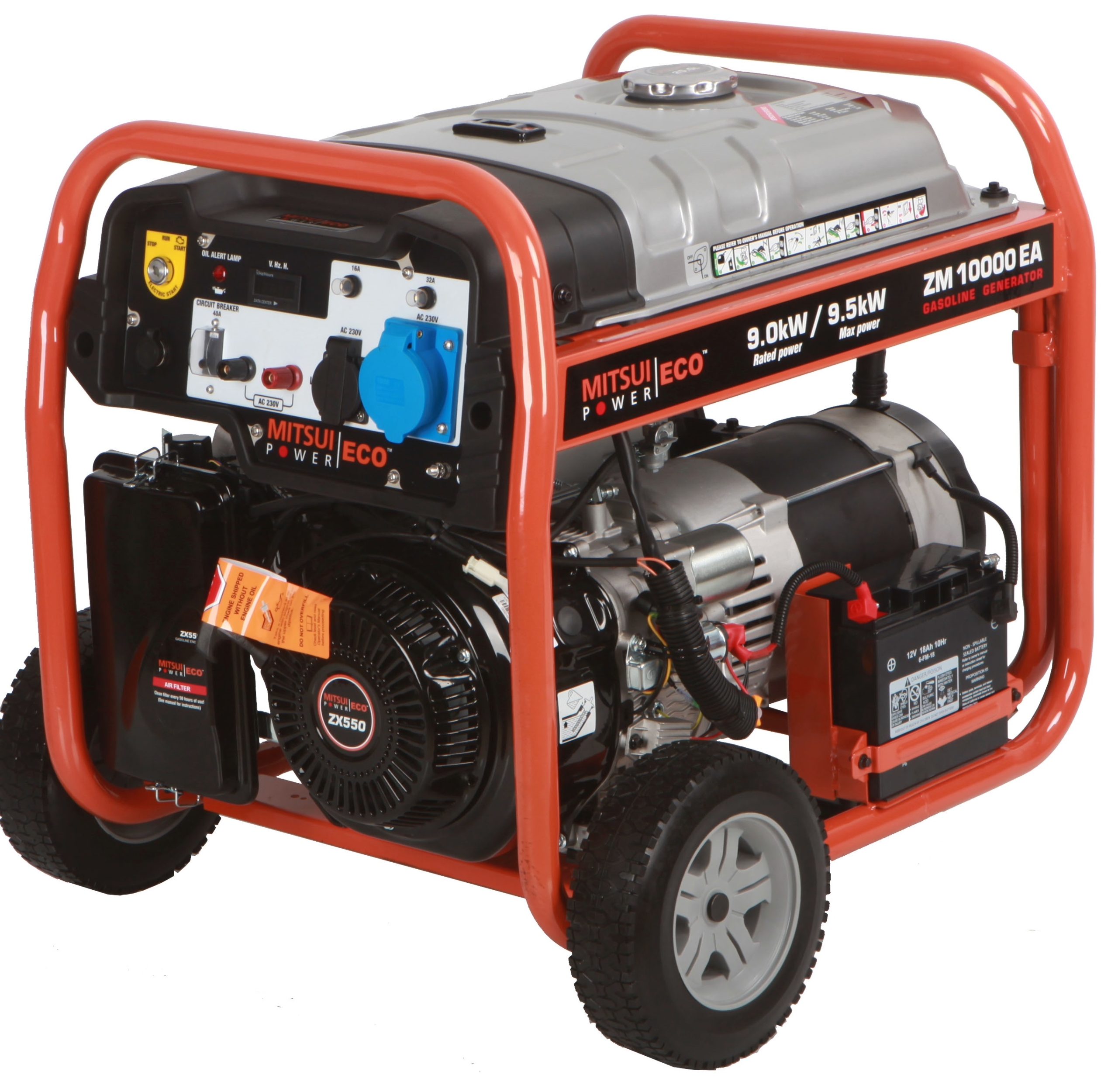 Бензиновый генератор MITSUI ECO ZM 10000 EA