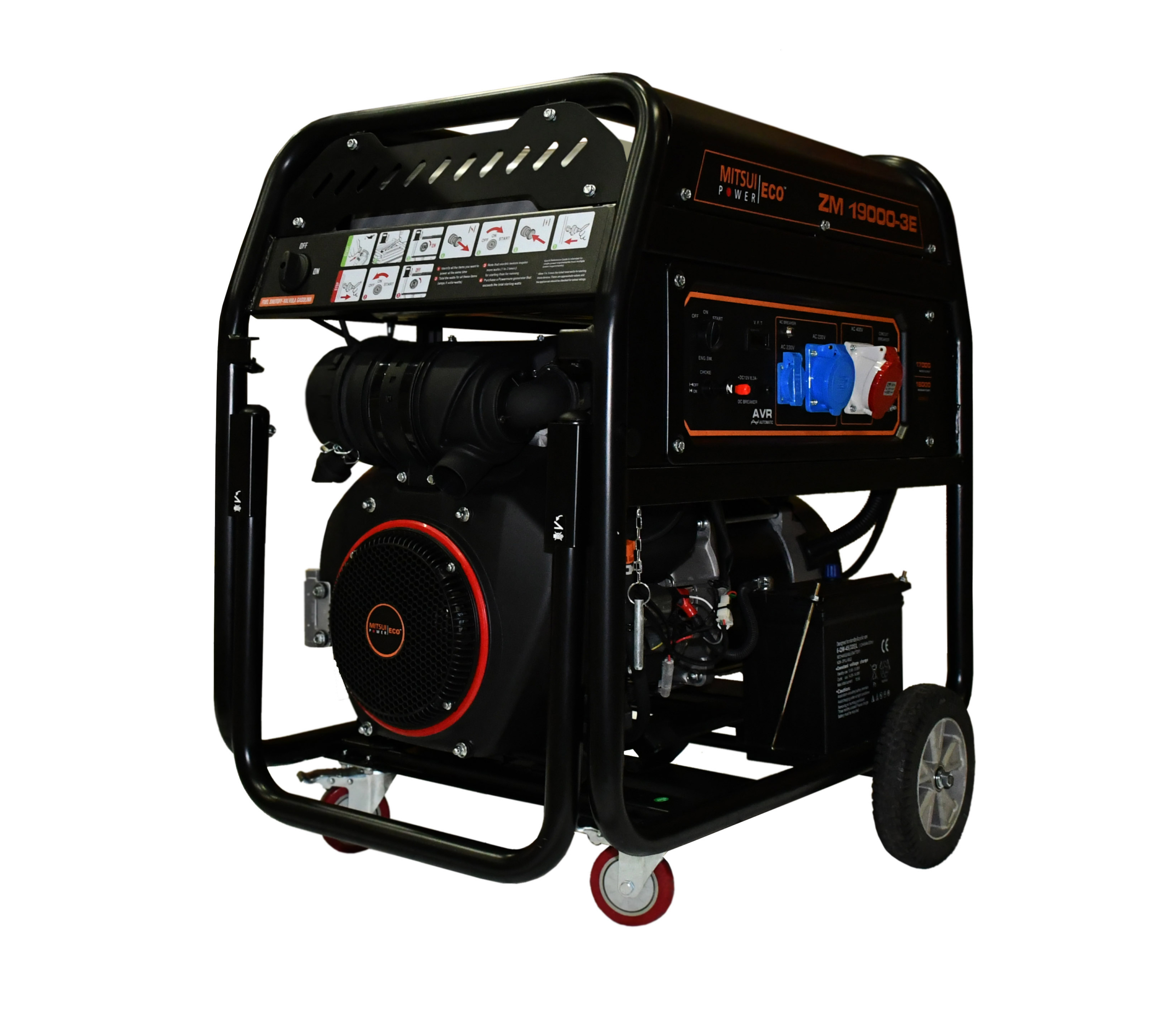 Бензиновый генератор MITSUI ECO ZM 19000 E-3