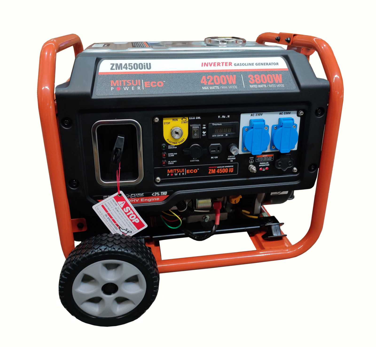 Бензиновый генератор MITSUI ECO ZM 4500 IU