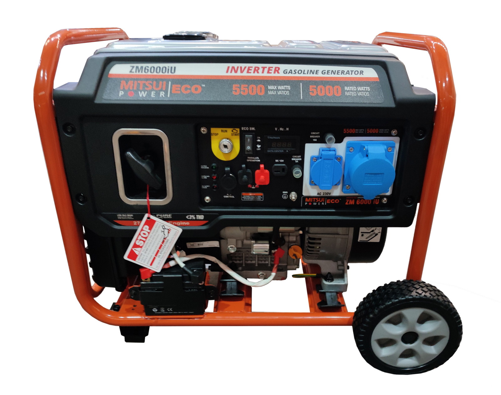 Бензиновый генератор MITSUI ECO ZM 6000 IU-3