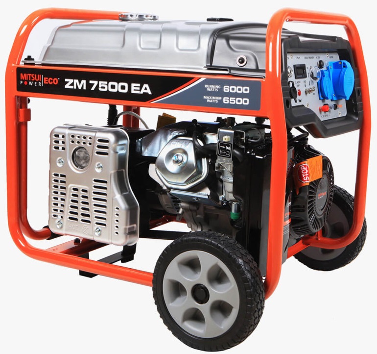 Бензиновый генератор MITSUI ECO ZM 7500 EA