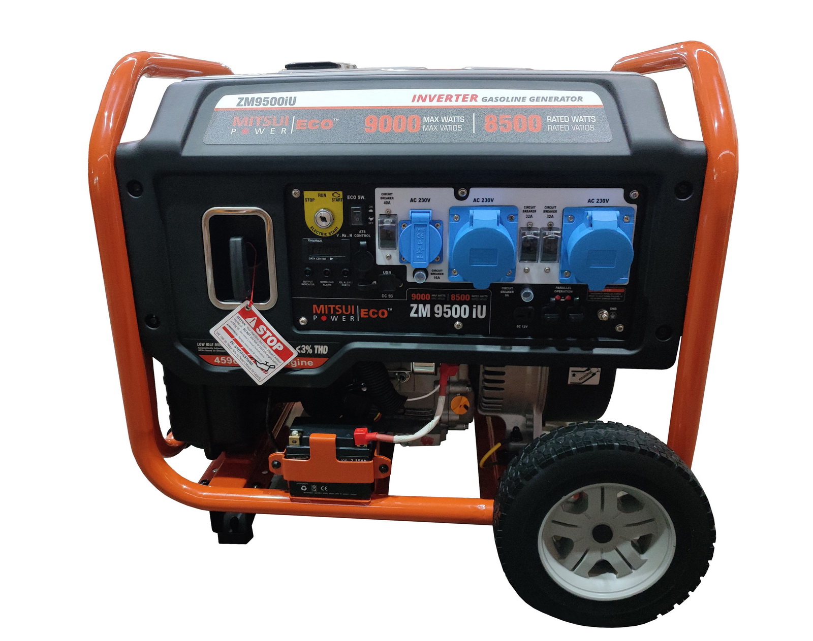 Бензиновый генератор MITSUI ECO ZM 9500 IU-3