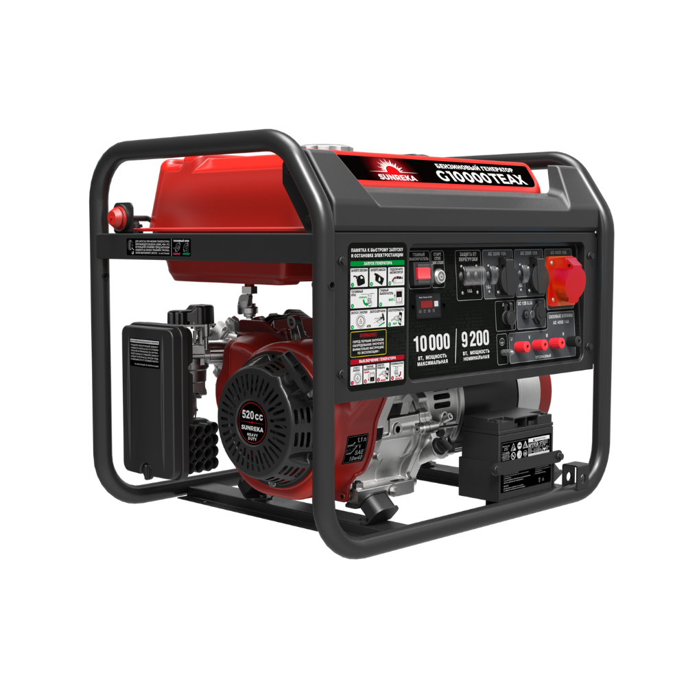 Бензиновый генератор Sunreka G10000TEAX