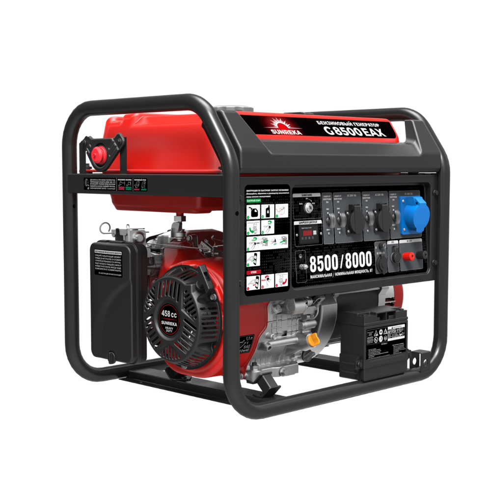 Бензиновый генератор Sunreka G8500EAX