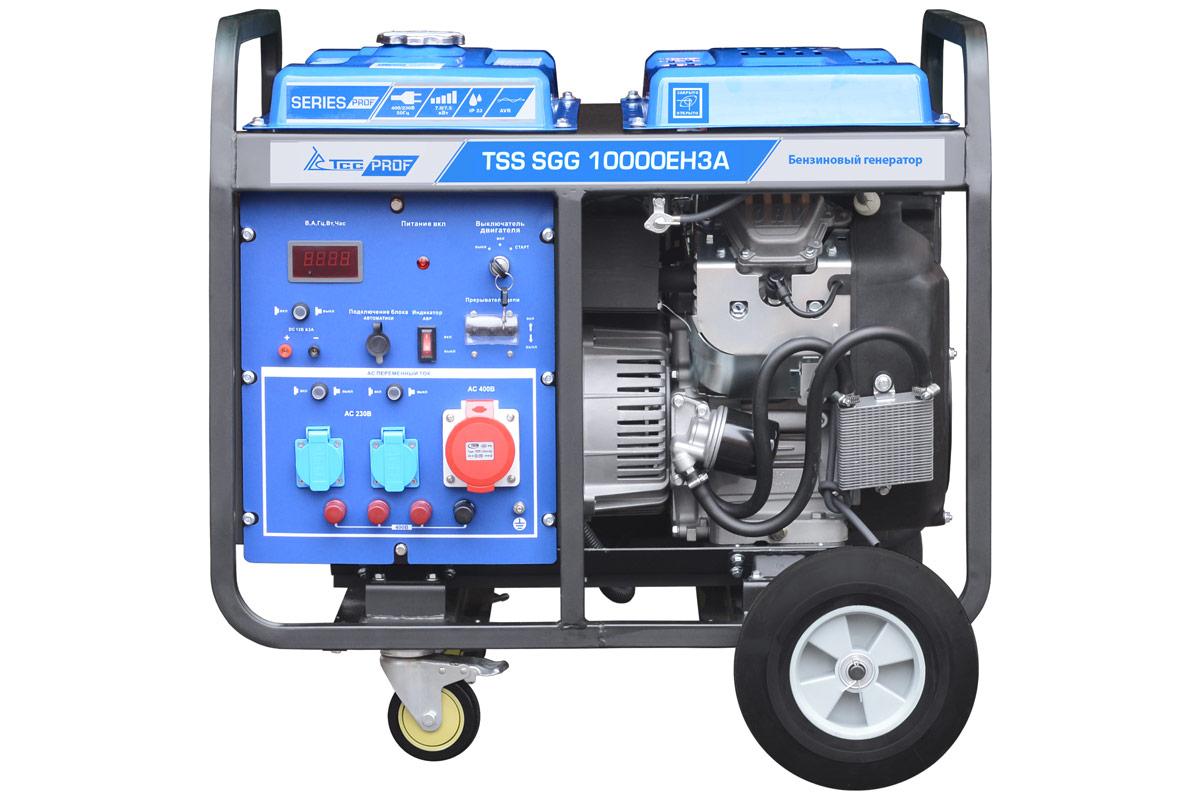 Бензиновый генератор ТСС SGG 10000EH3A с автозапуском АВР