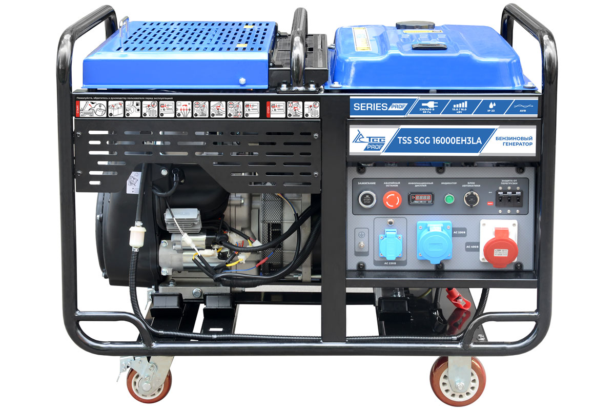 Бензиновый генератор ТСС SGG 16000EH3LA