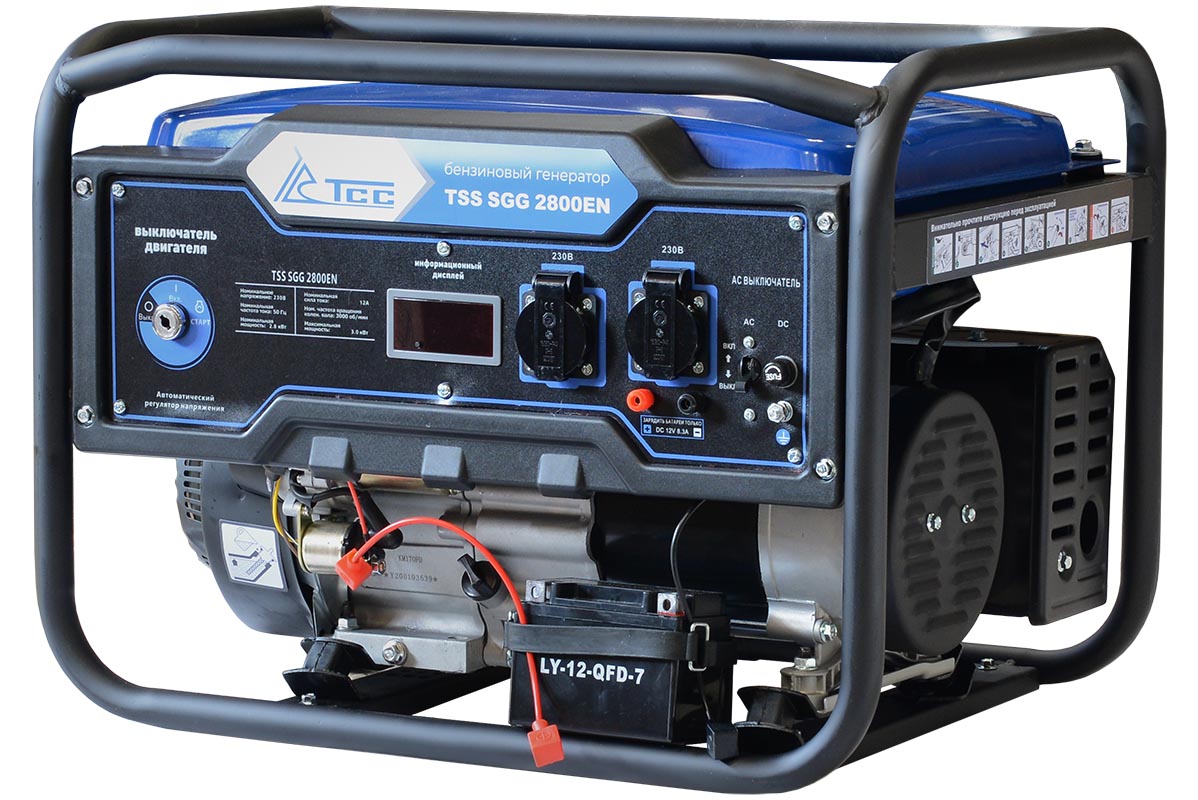 Бензиновый генератор ТСС SGG 2800EN с автозапуском АВР