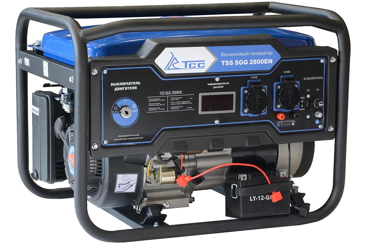 Бензиновый генератор ТСС SGG 2800EN с автозапуском АВР