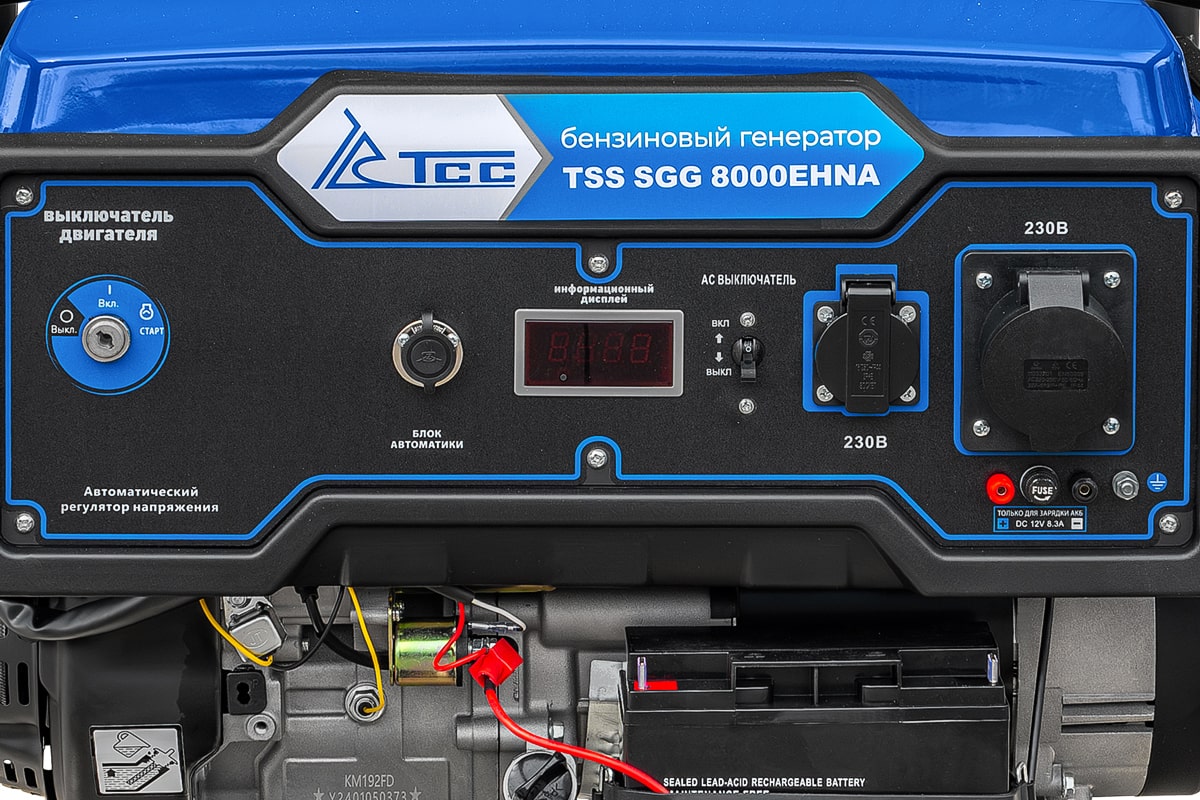 Бензиновый генератор ТСС SGG 8000EHNA