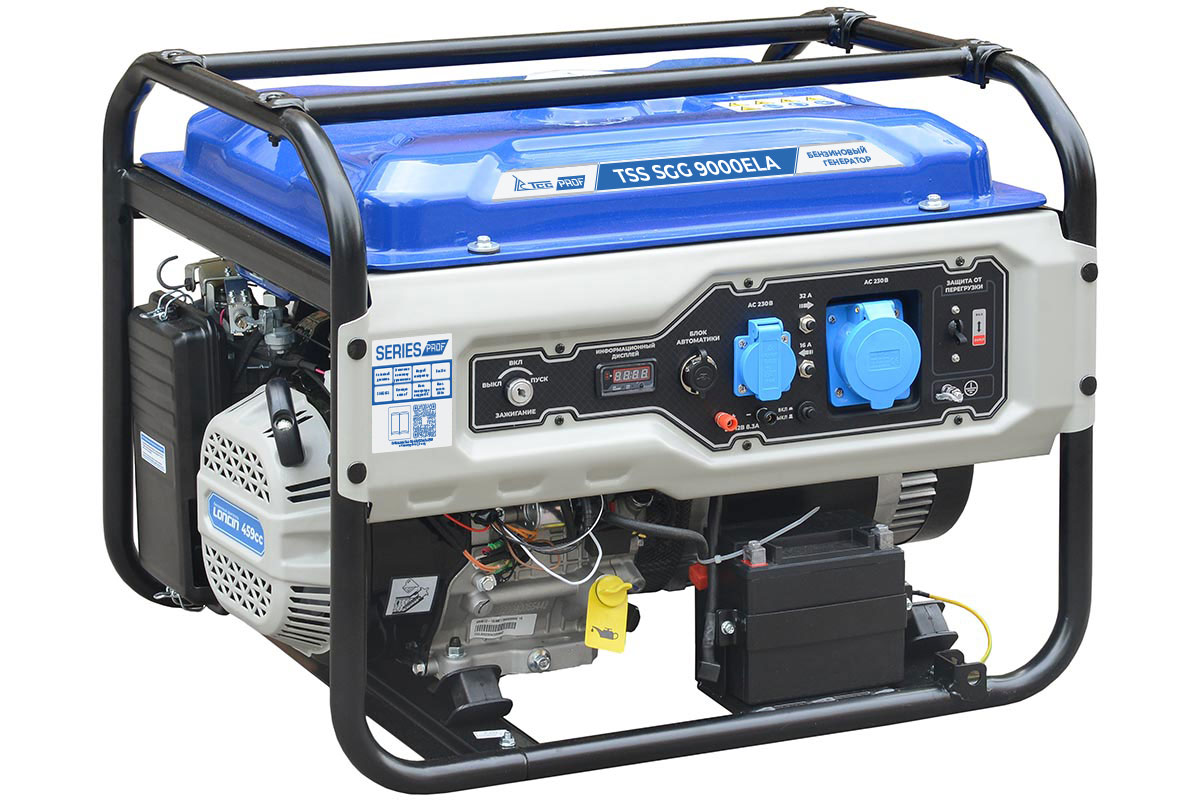 Бензиновый генератор ТСС SGG 9000ELA